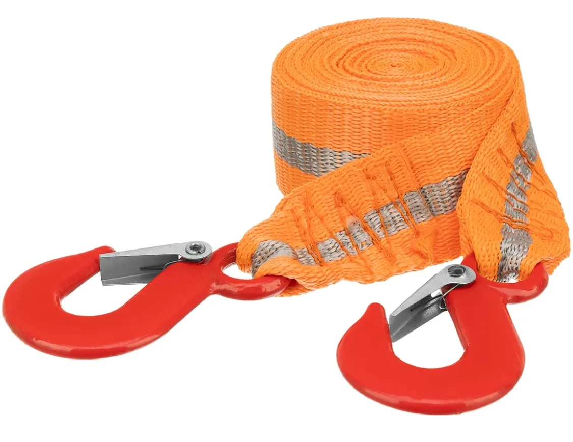 Купить Трос буксировочный (2,5 тонны; 2 крюка) STELS 54377